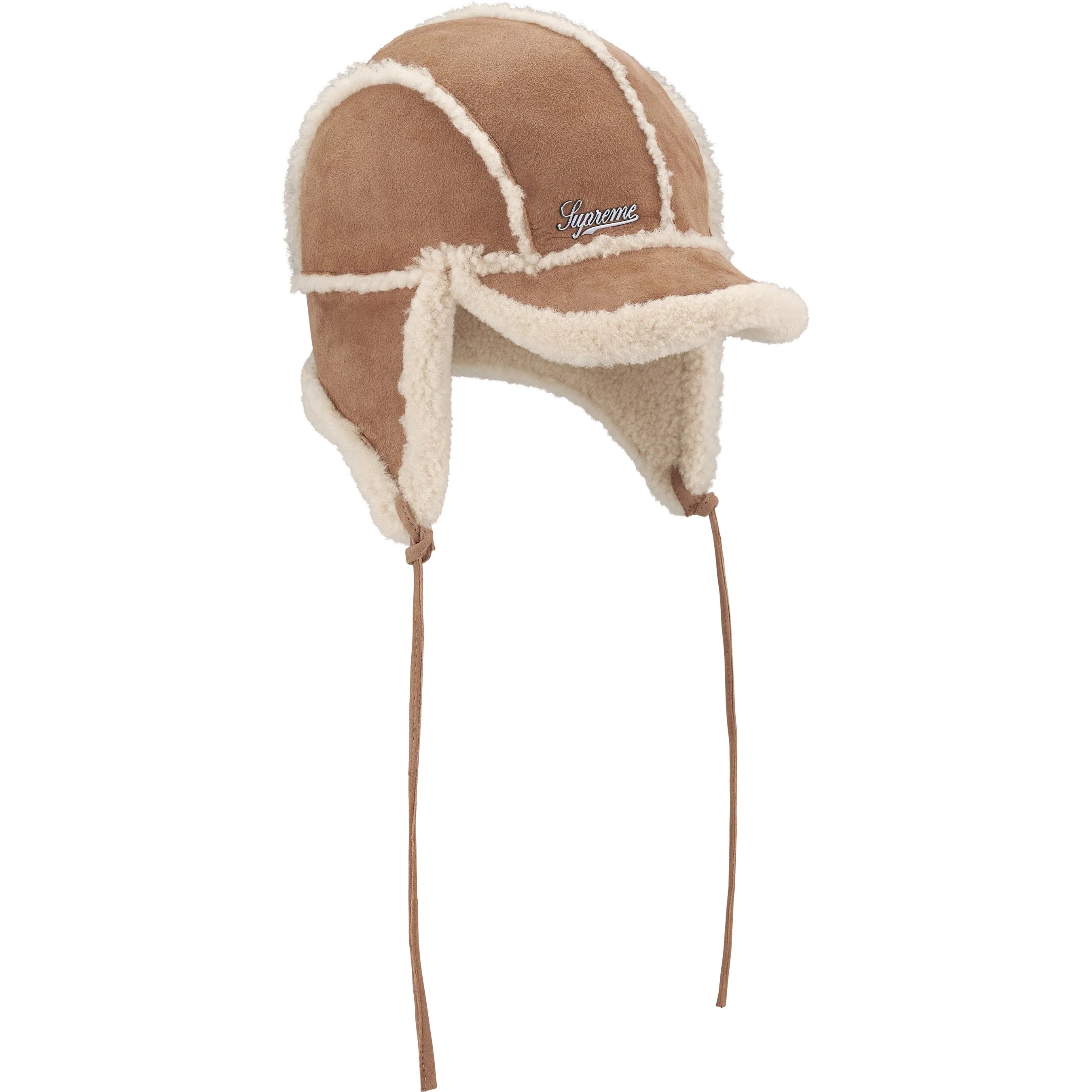 Shearling Lined Earflap Cap view 15